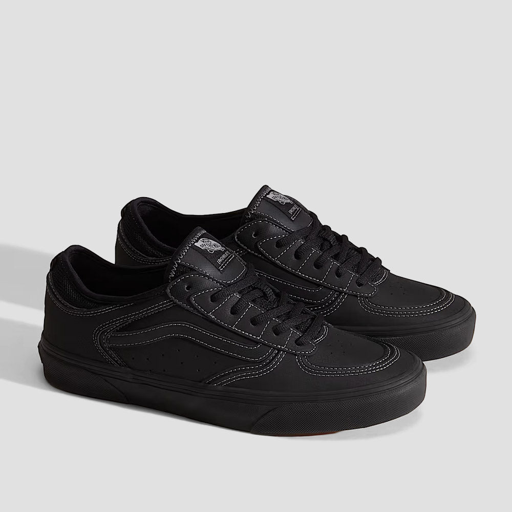 Vans Rowley Skate Shoes Black / Black
