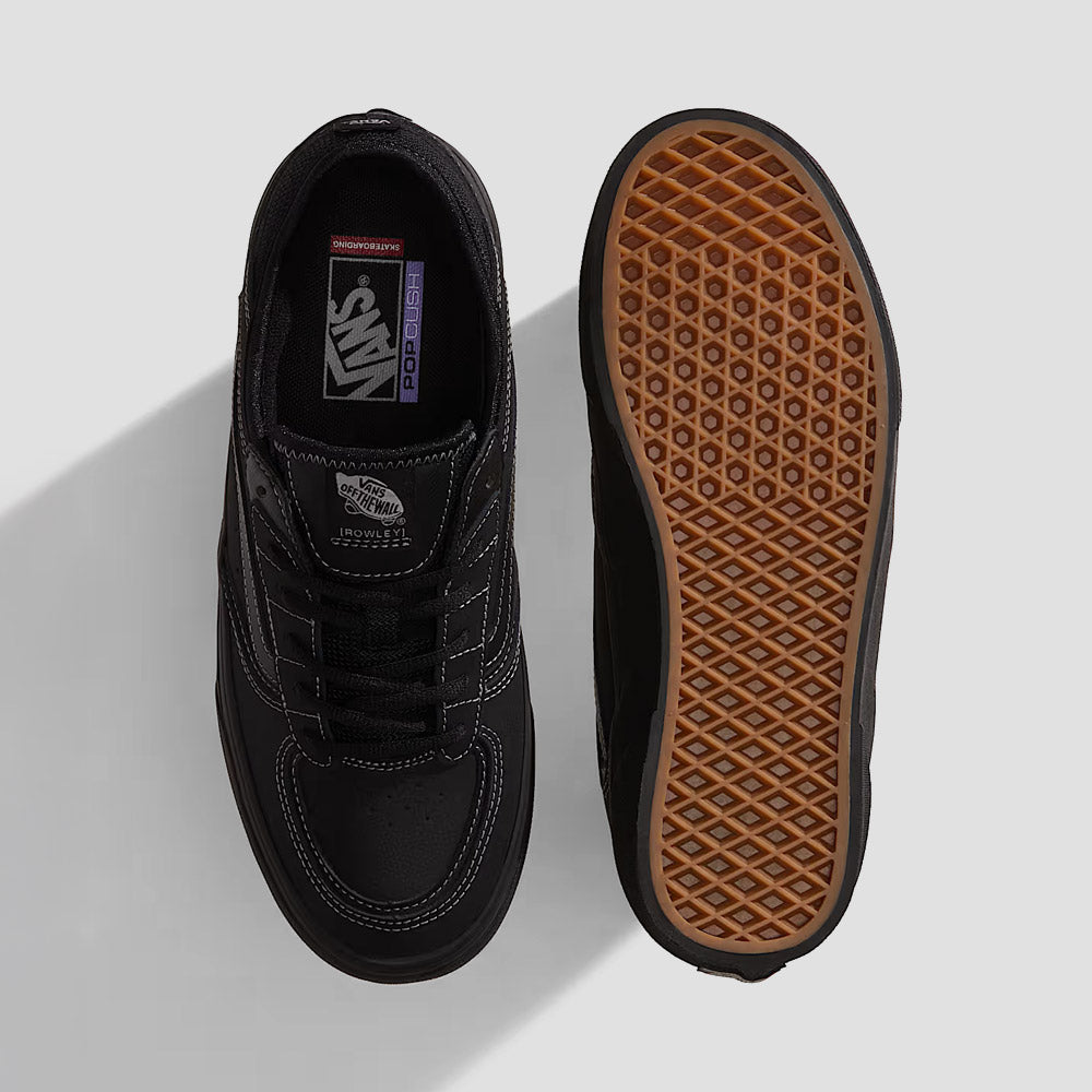 Vans Rowley Skate Shoes Black / Black