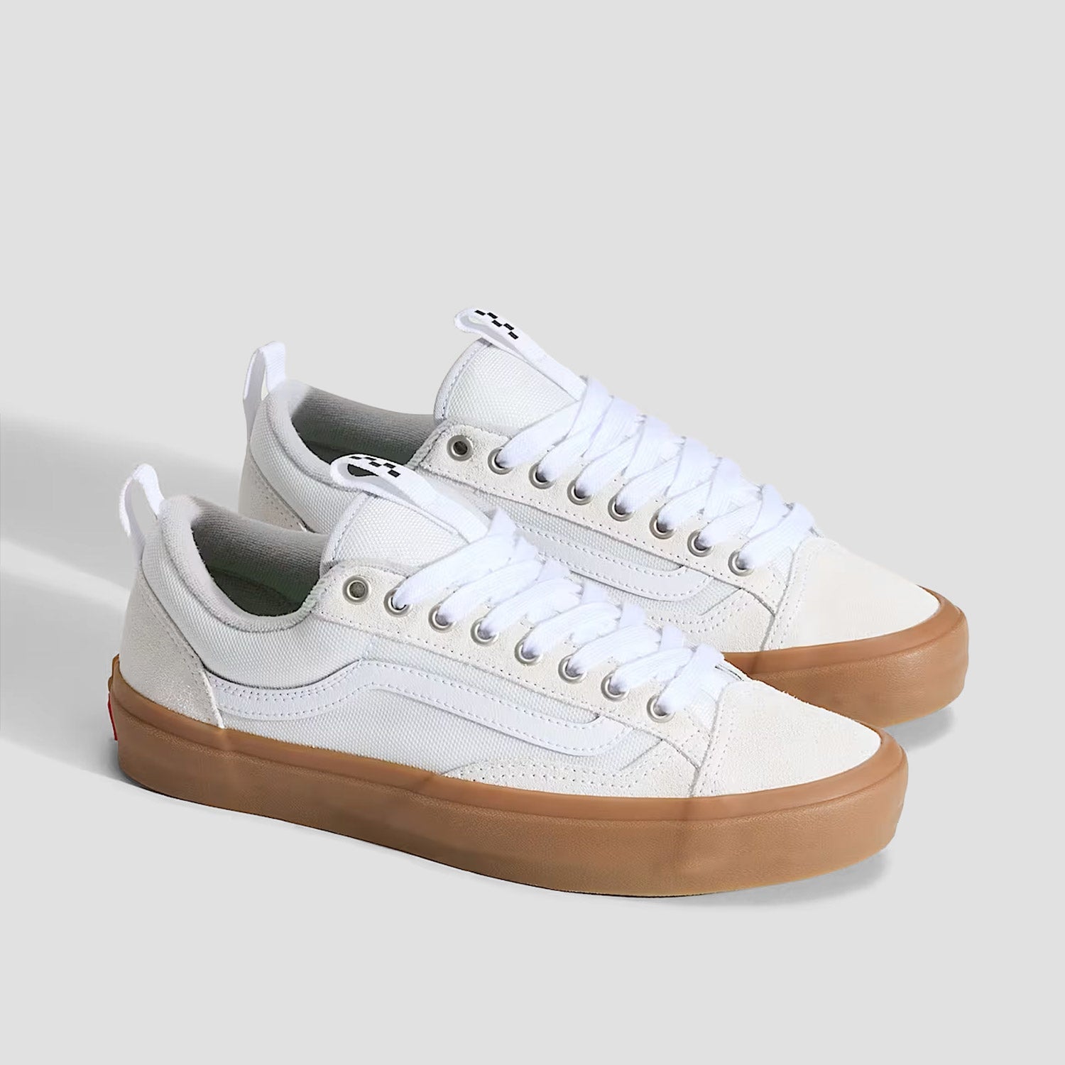 Vans Skate Old Skool 36+ Skate Shoes White / Gum