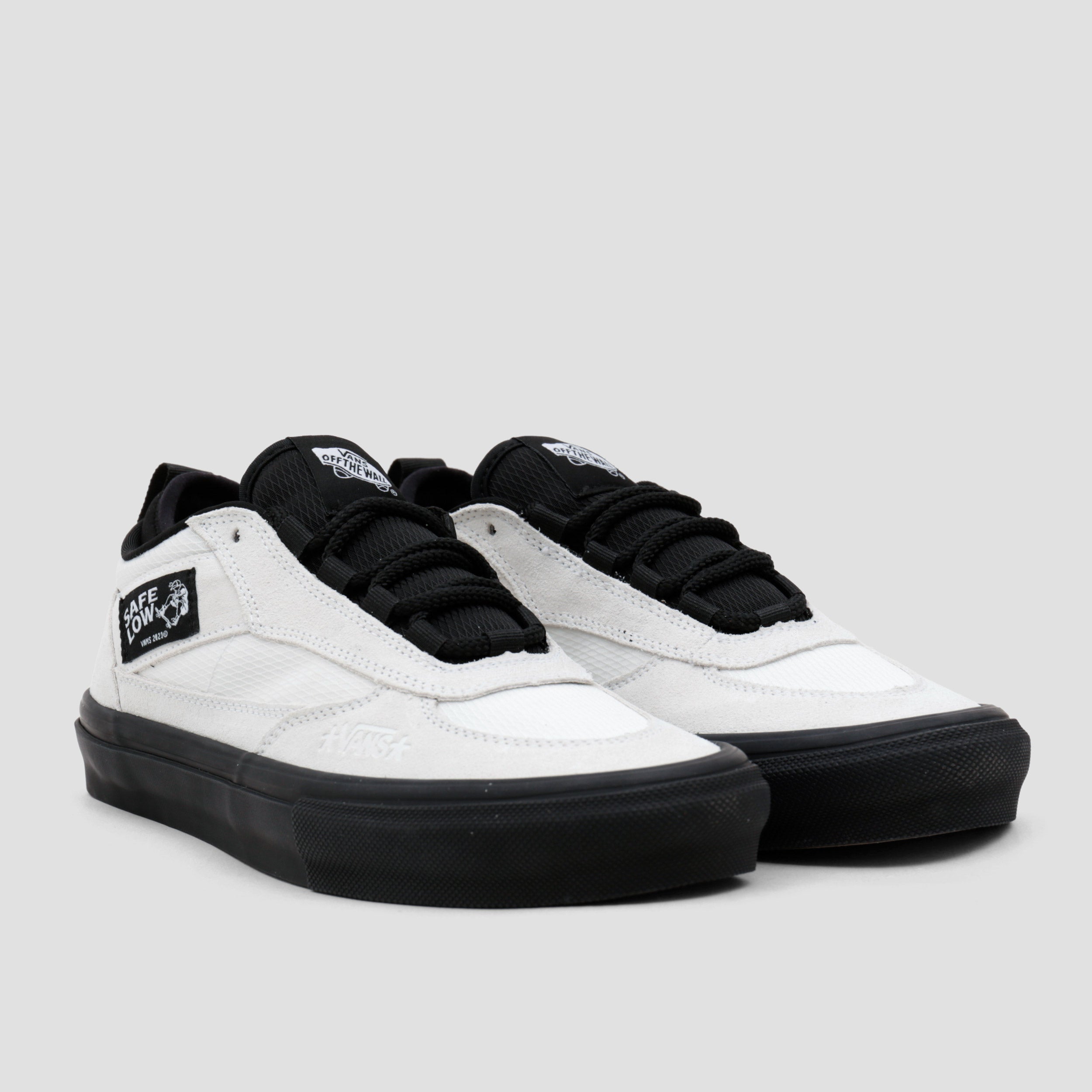 Vans Skate Safe Low Skate Shoes Atiba / White