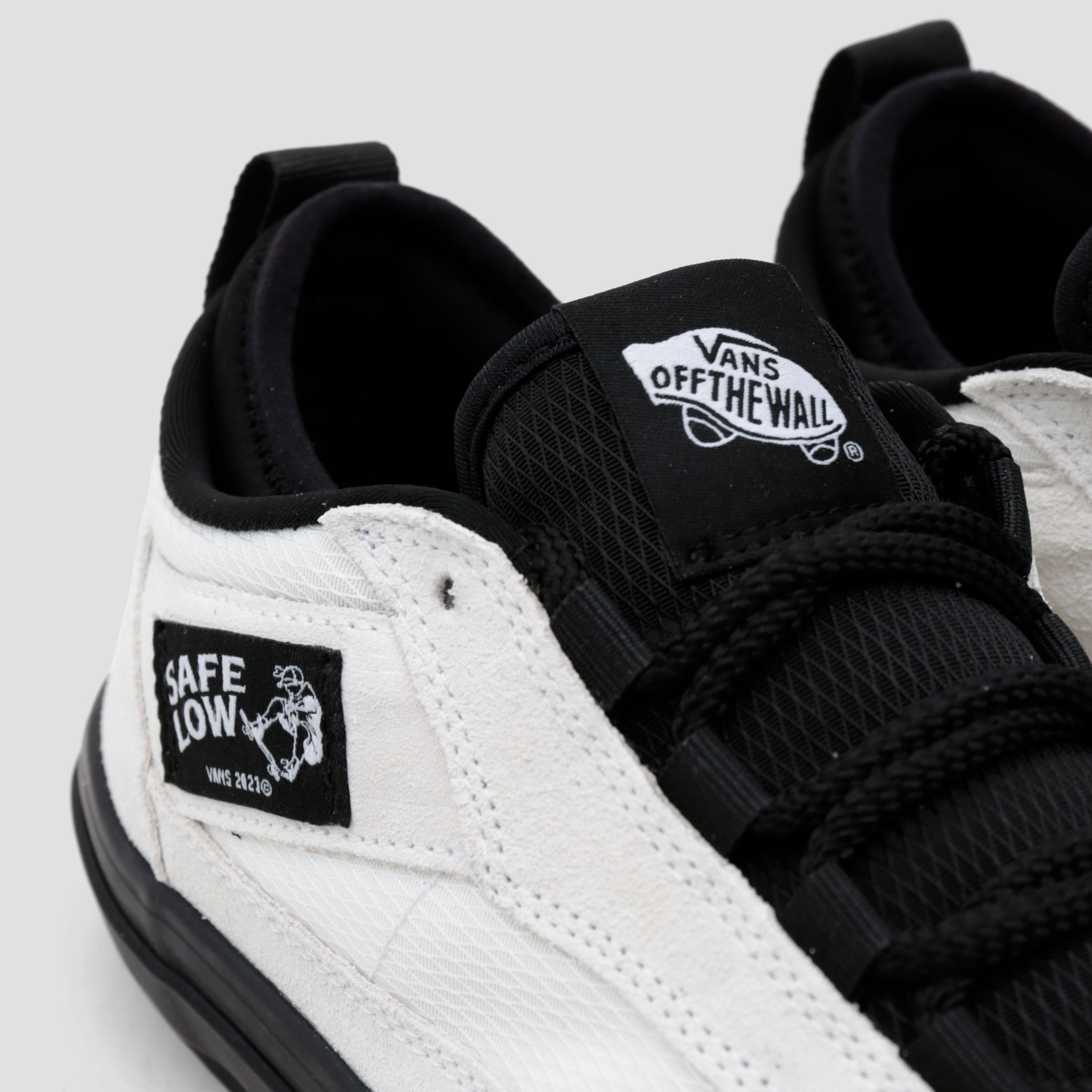 Vans Skate Safe Low Skate Shoes Atiba / White