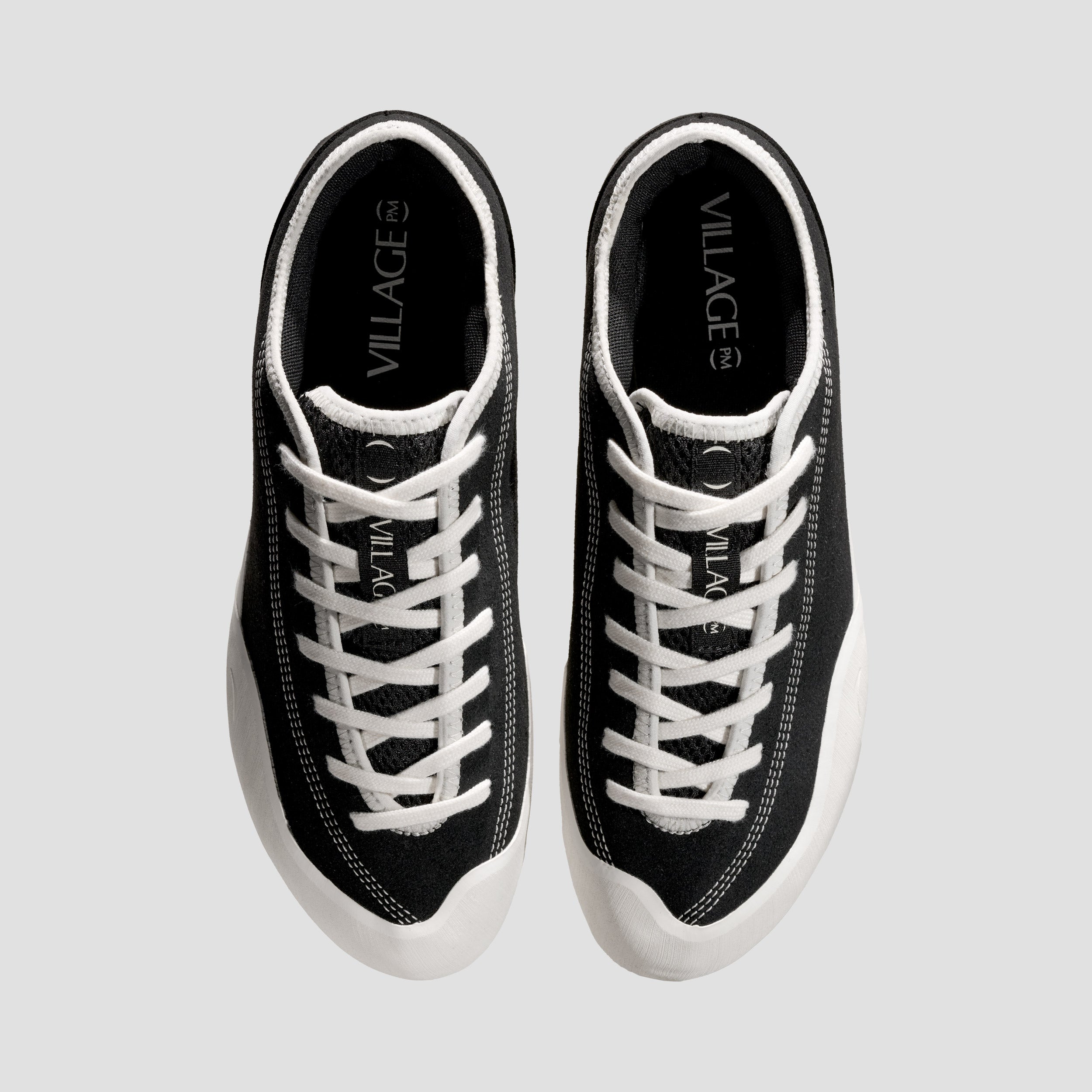 Village PM 1.30PM Skate Shoes Black / Whisper White