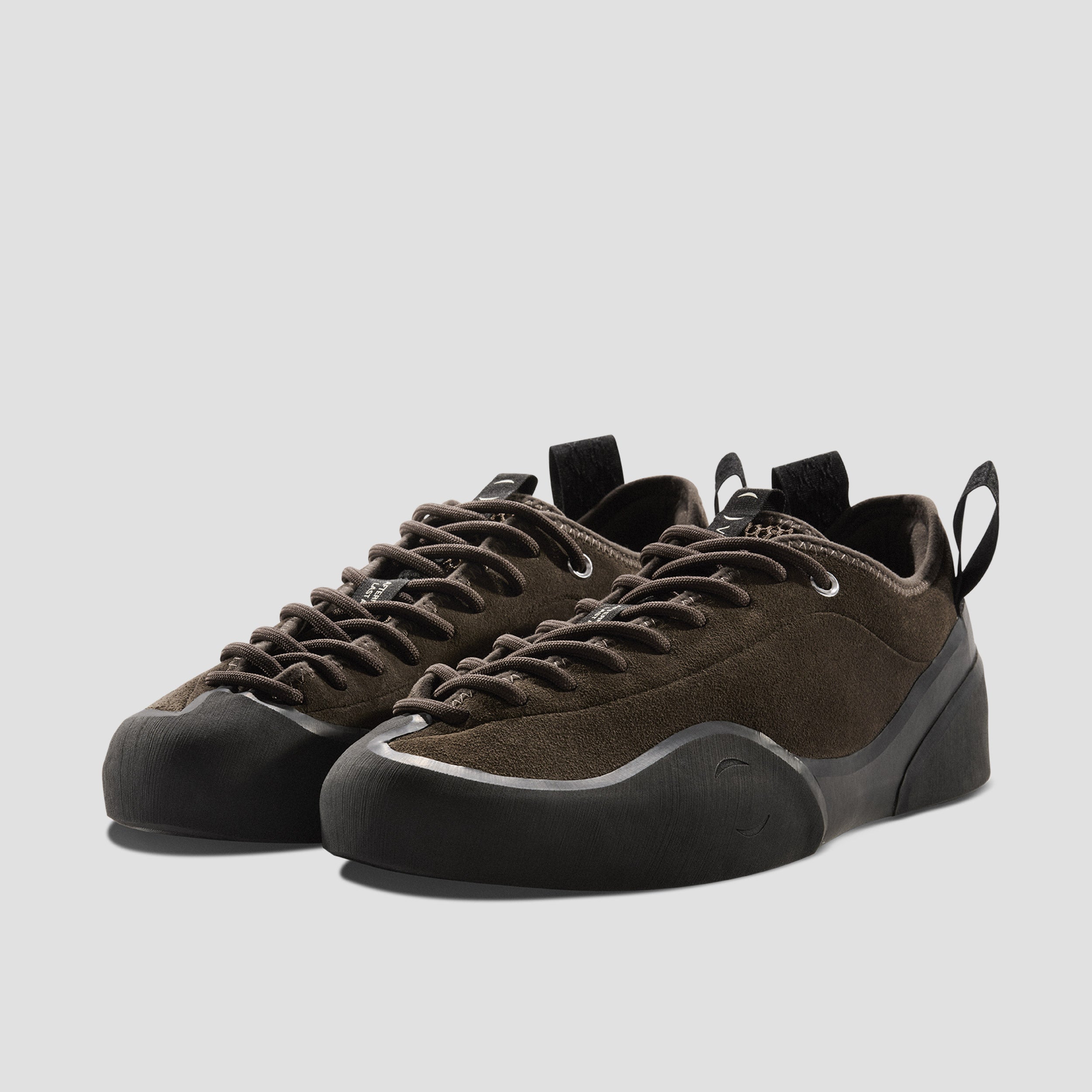 Village PM 1PM Skate Shoes Chocolate Brown / Natural Black