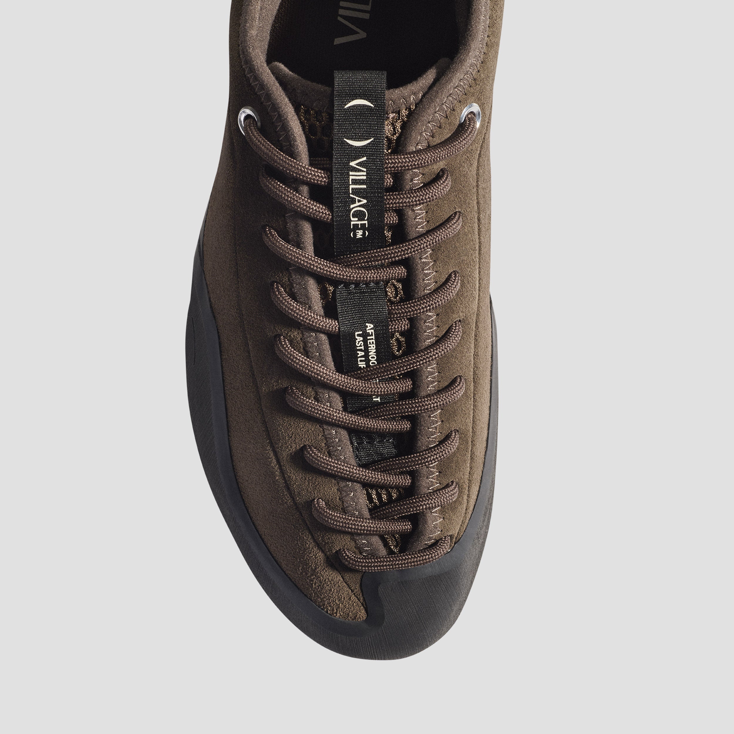 Village PM 1PM Skate Shoes Chocolate Brown / Natural Black