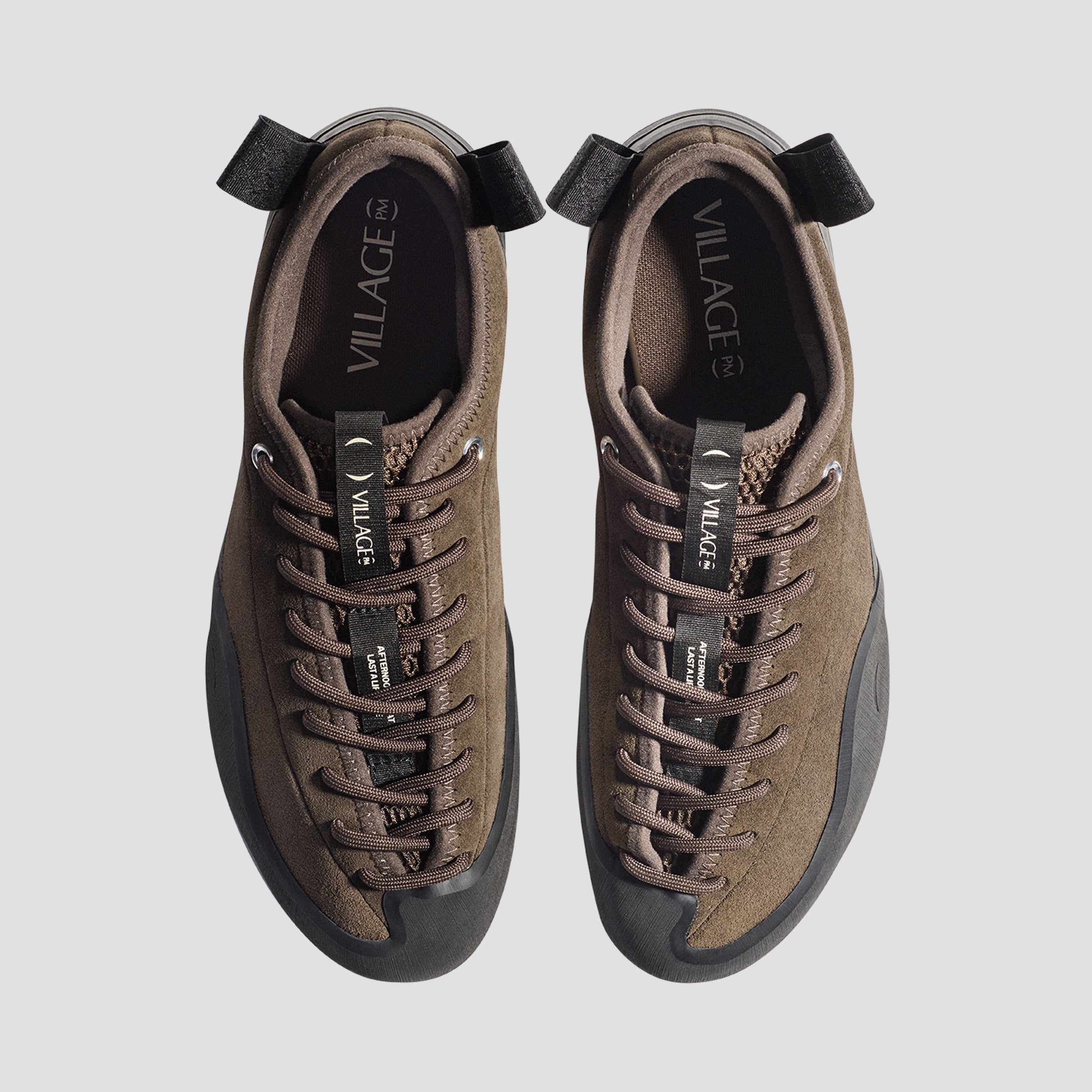 Village PM 1PM Skate Shoes Chocolate Brown / Natural Black