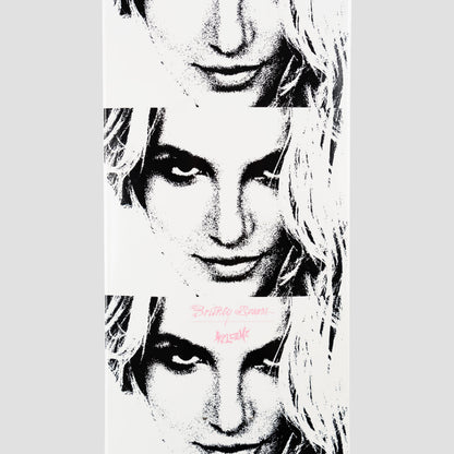 Welcome X Britney 8.75 Till The World Ends on Popsicle Skateboard Deck White Dip