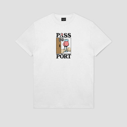 Passport What U Think U Saw T-Shirt White