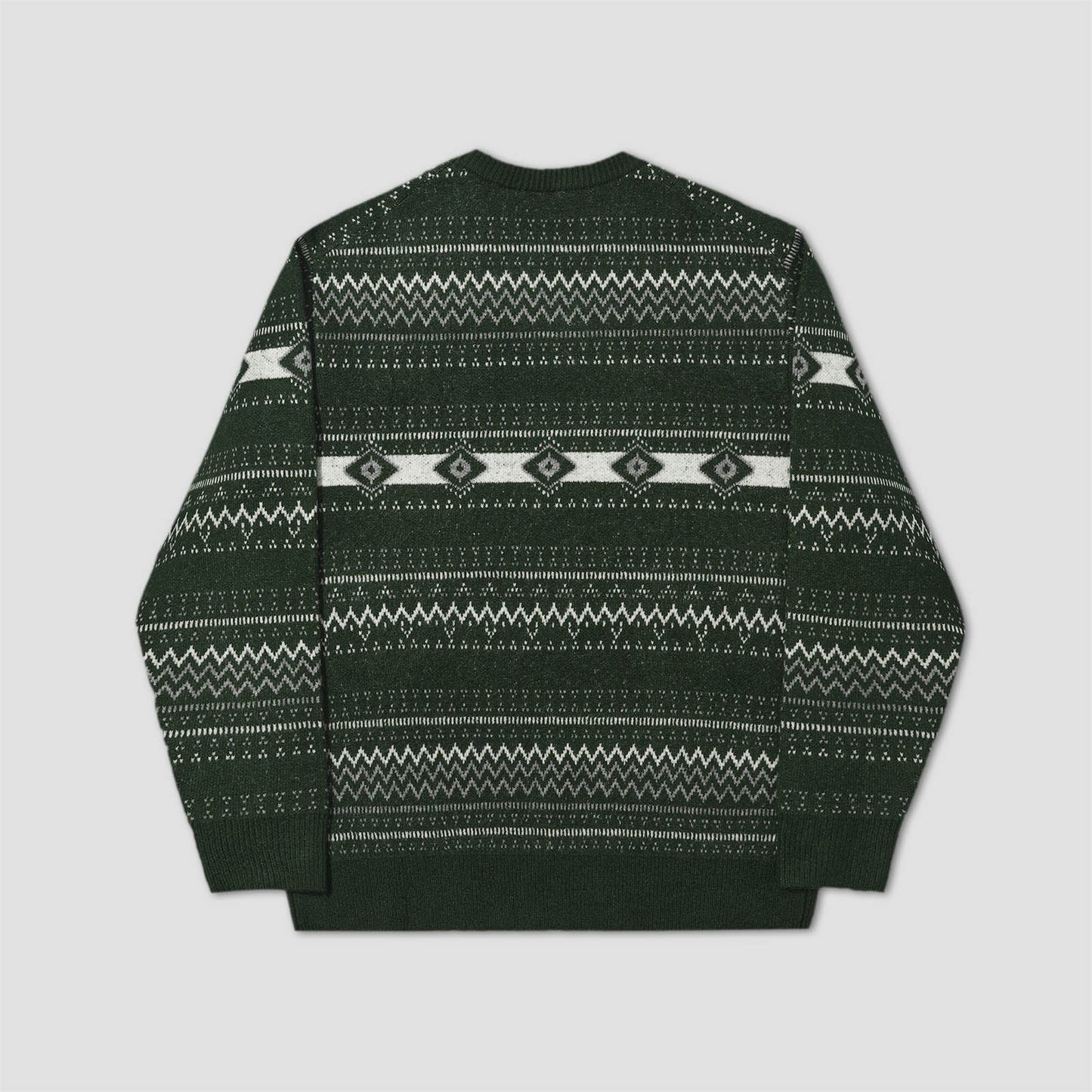 Helas Chalet Crew Knit Green