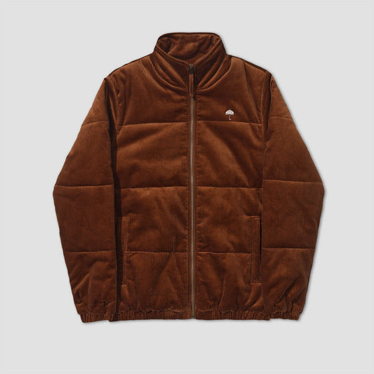 Helas Hiver Puffer Jacket Corduroy Brown