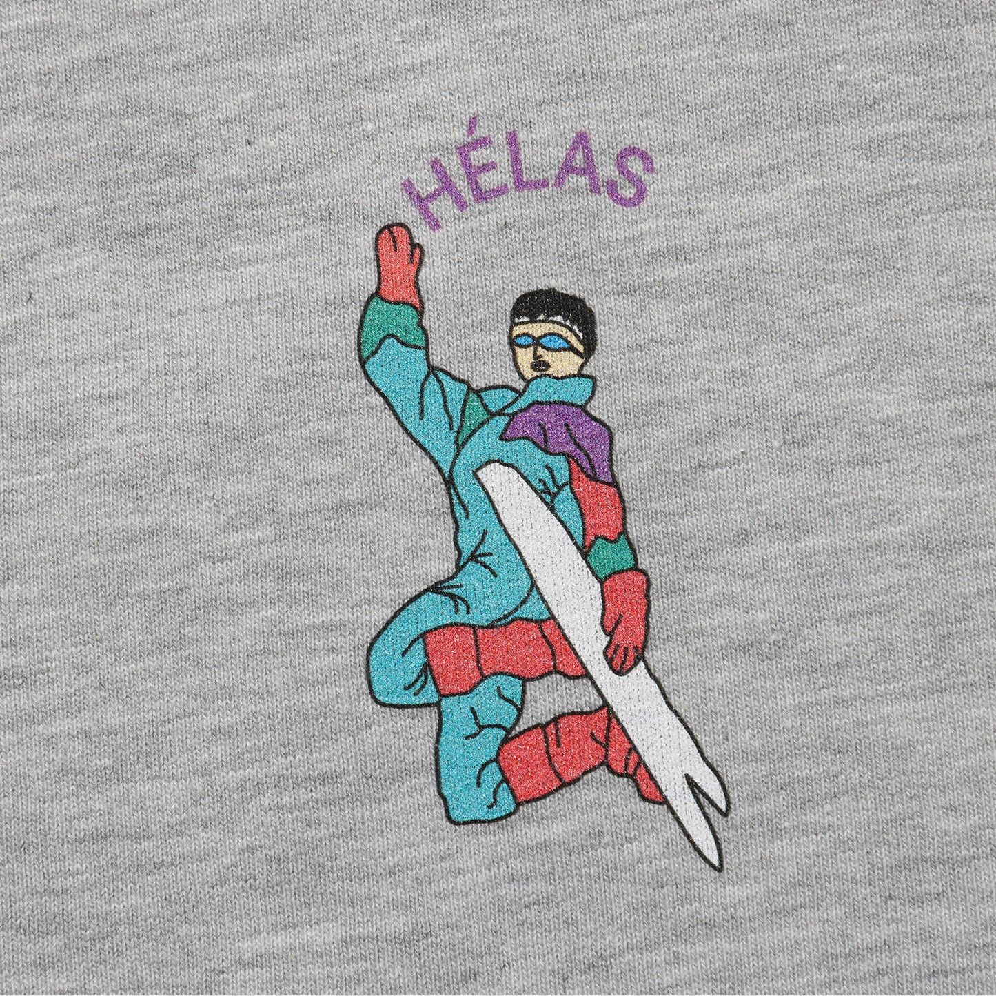 Helas Splash Hood Heather Grey