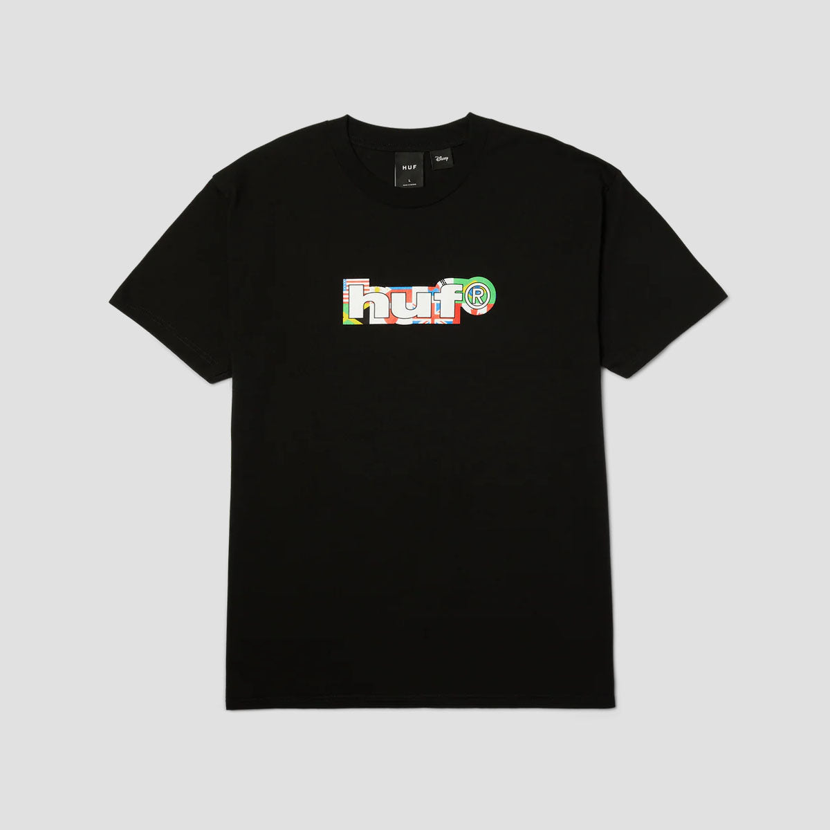 HUF x Mickey Mouse World Tour Silhouette T-Shirt Black