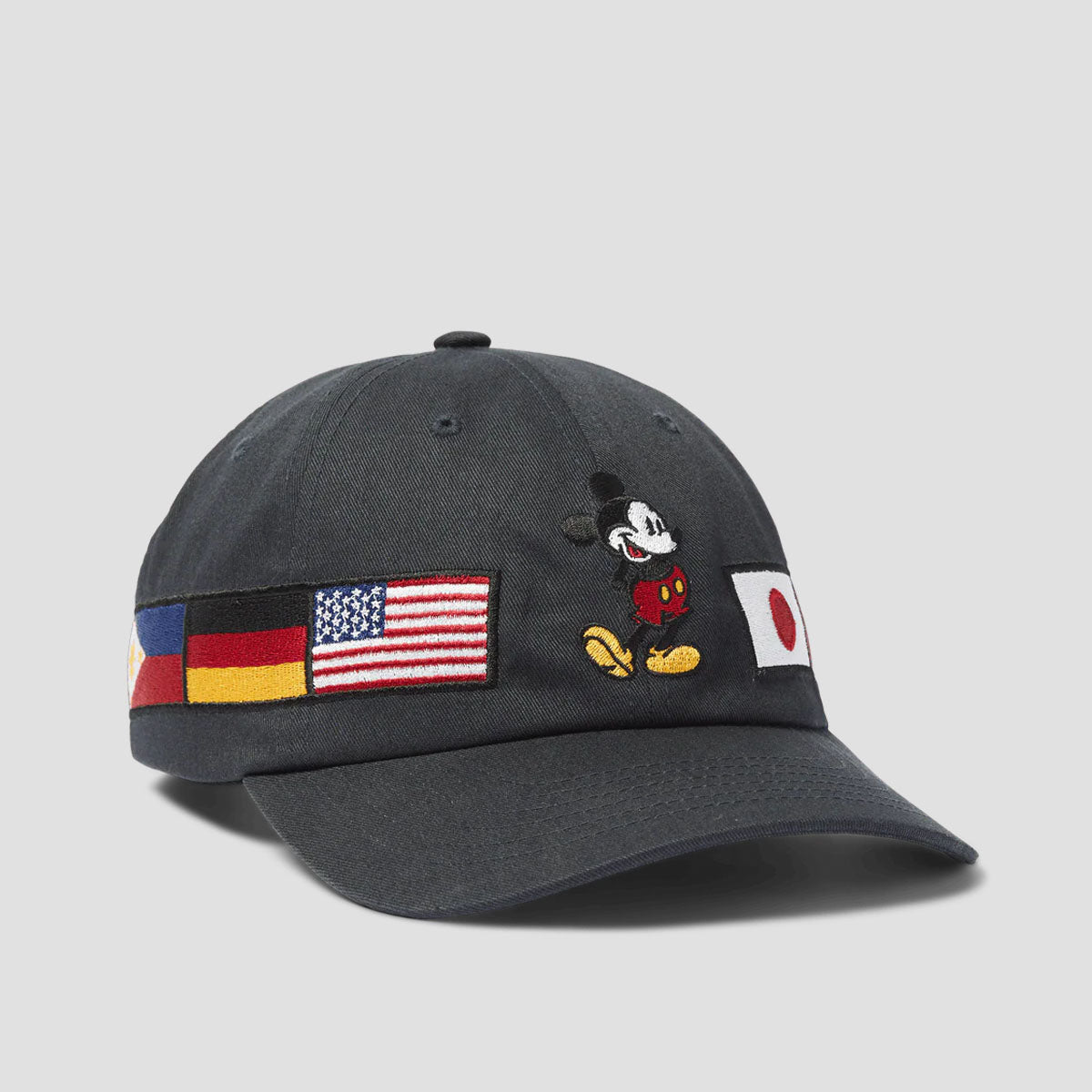 HUF x Mickey Mouse Worlwide Tour Snapback Navy