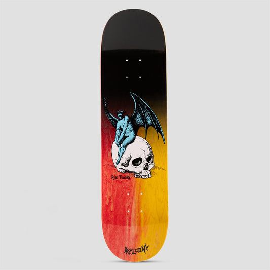 Welcome 8.25 Nephilim Skateboard Deck Black / Fire Stain