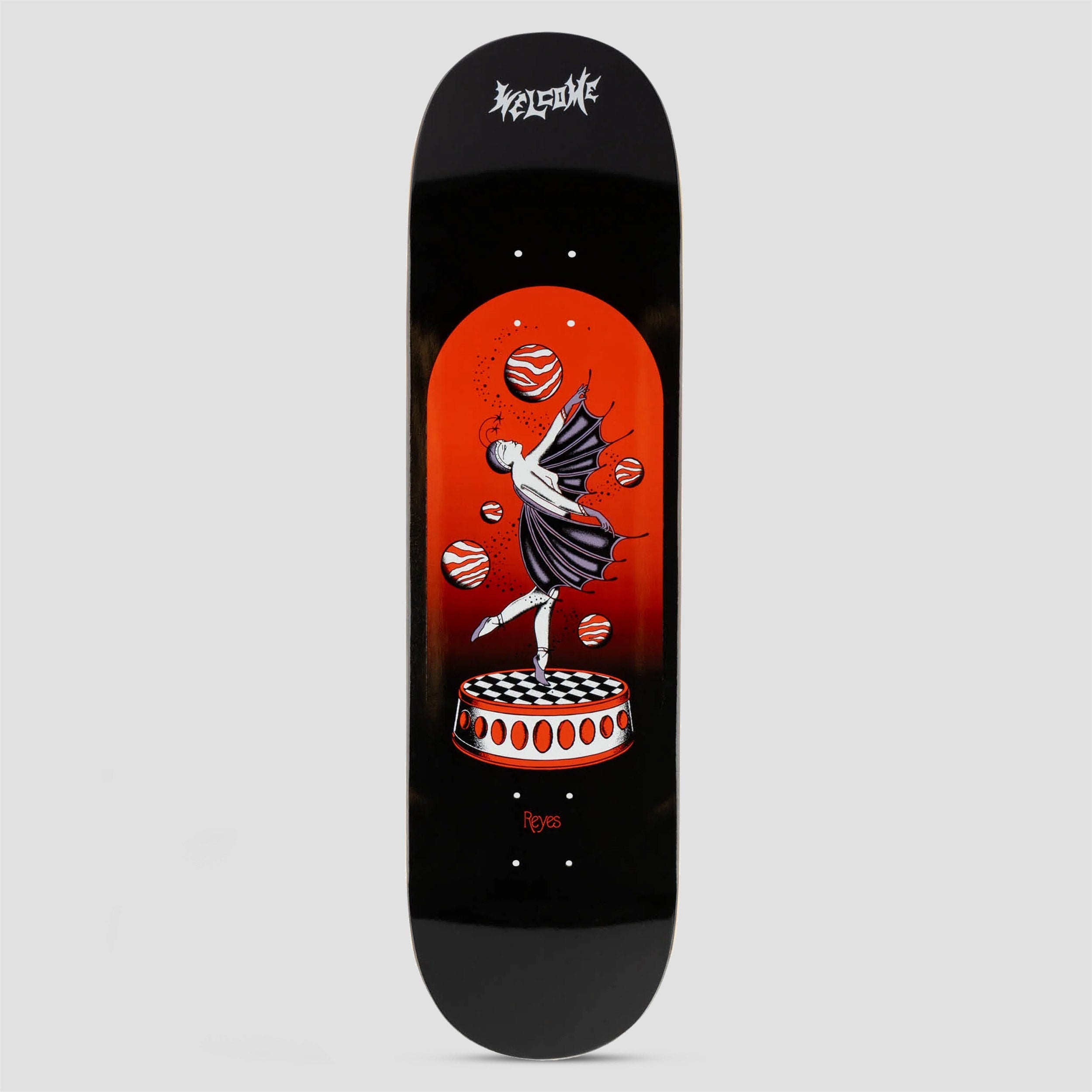 Welcome 8.5 Dancer Ryan Reyes Popsicle Skateboard Deck Black