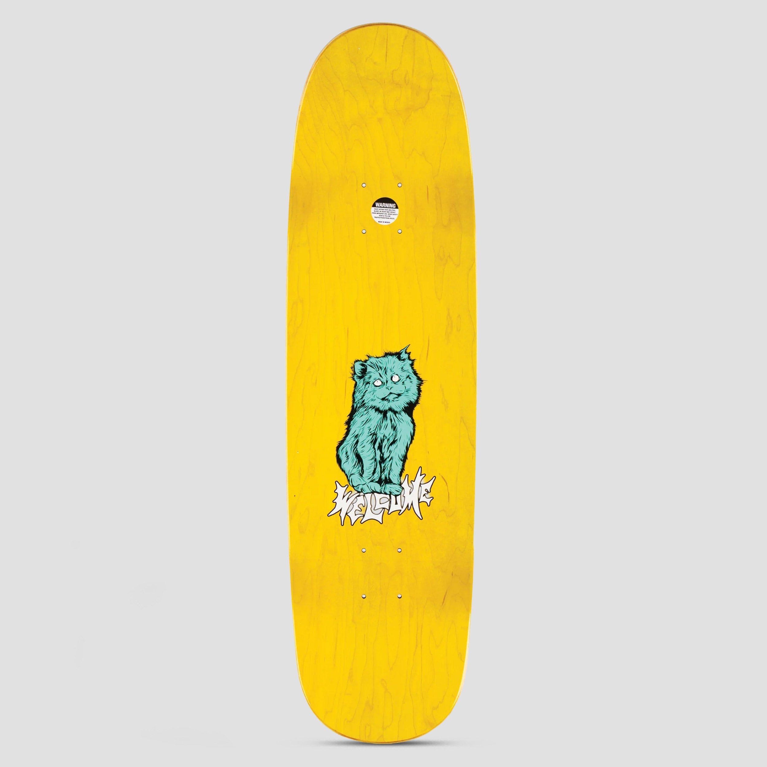Welcome 8.8 Fairy Tale Nora Skateboard Deck Yellow