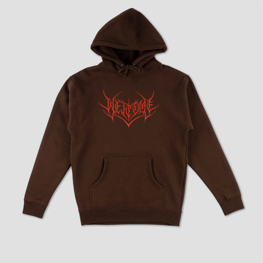 Welcome Big Splinter Printed Hood Brown / Red