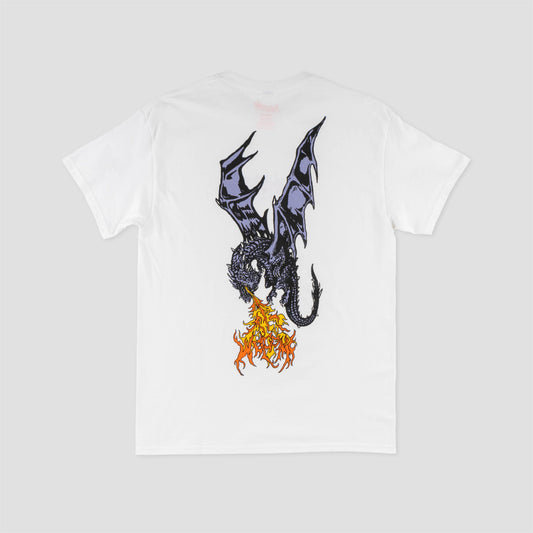 Welcome Firebreather Printed T-Shirt White