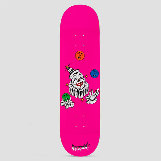 Welcome Juggle on 8.5 Popsicle Skateboard Deck Magenta