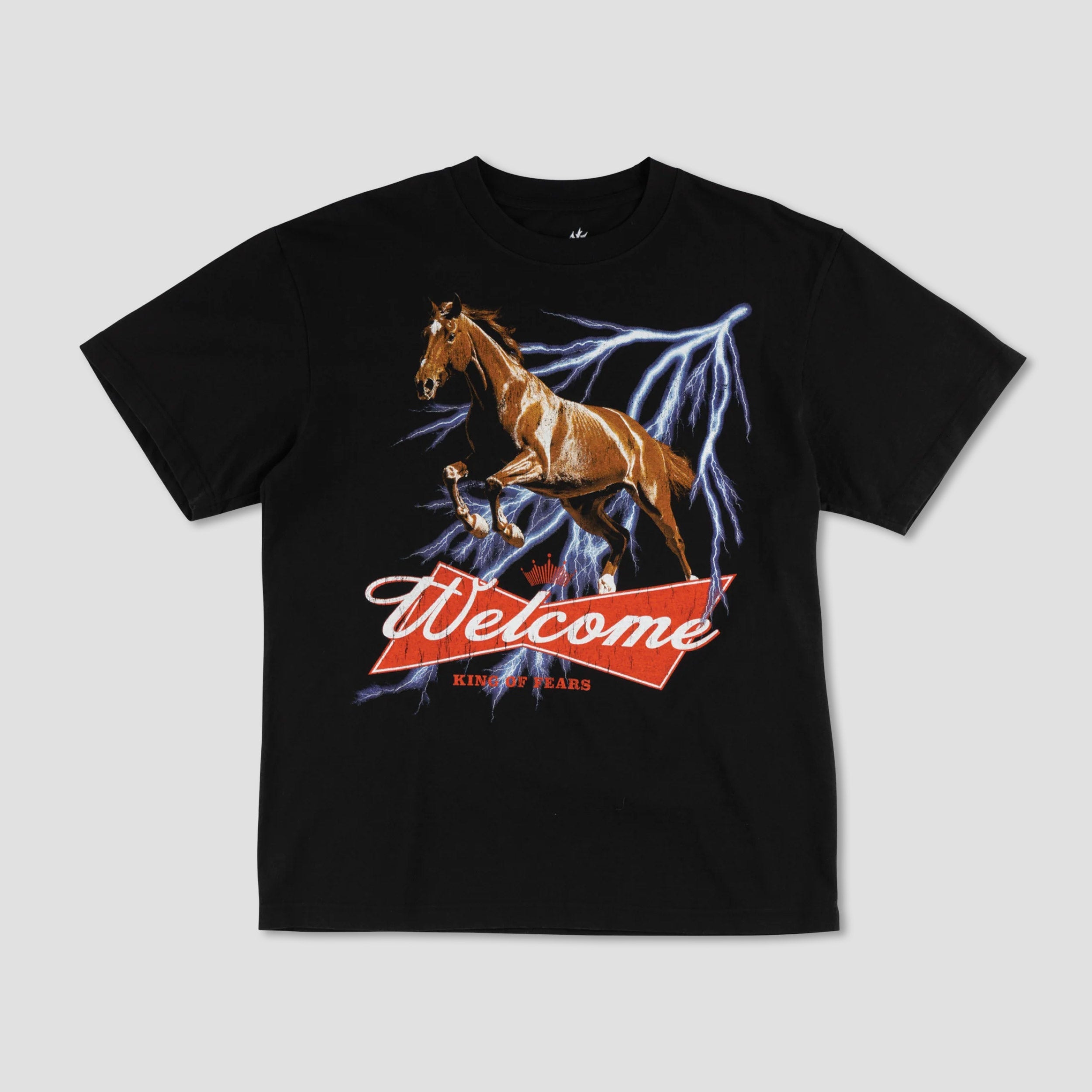 Welcome King of Fears T-Shirt Black