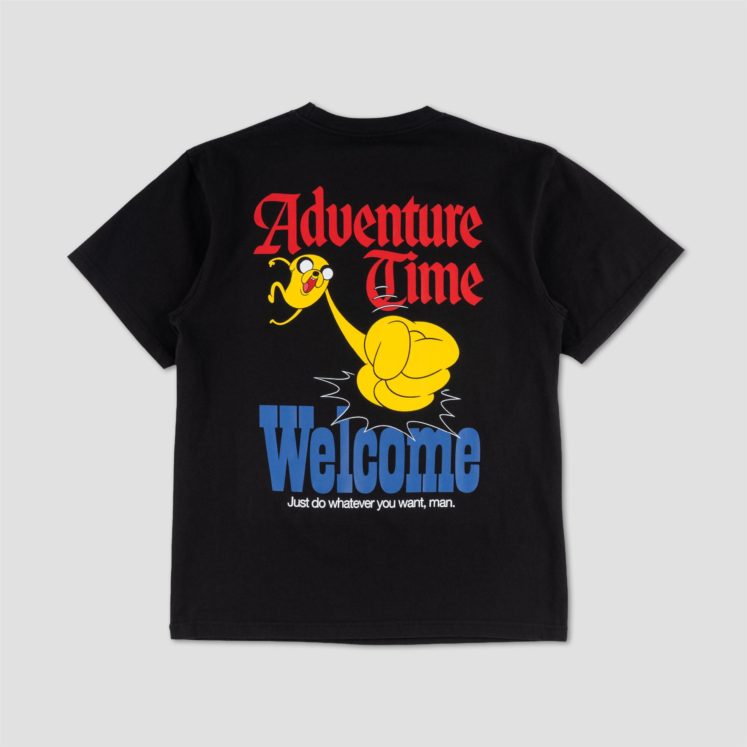Welcome X Adventure Time Peppermint Butler T-Shirt Black
