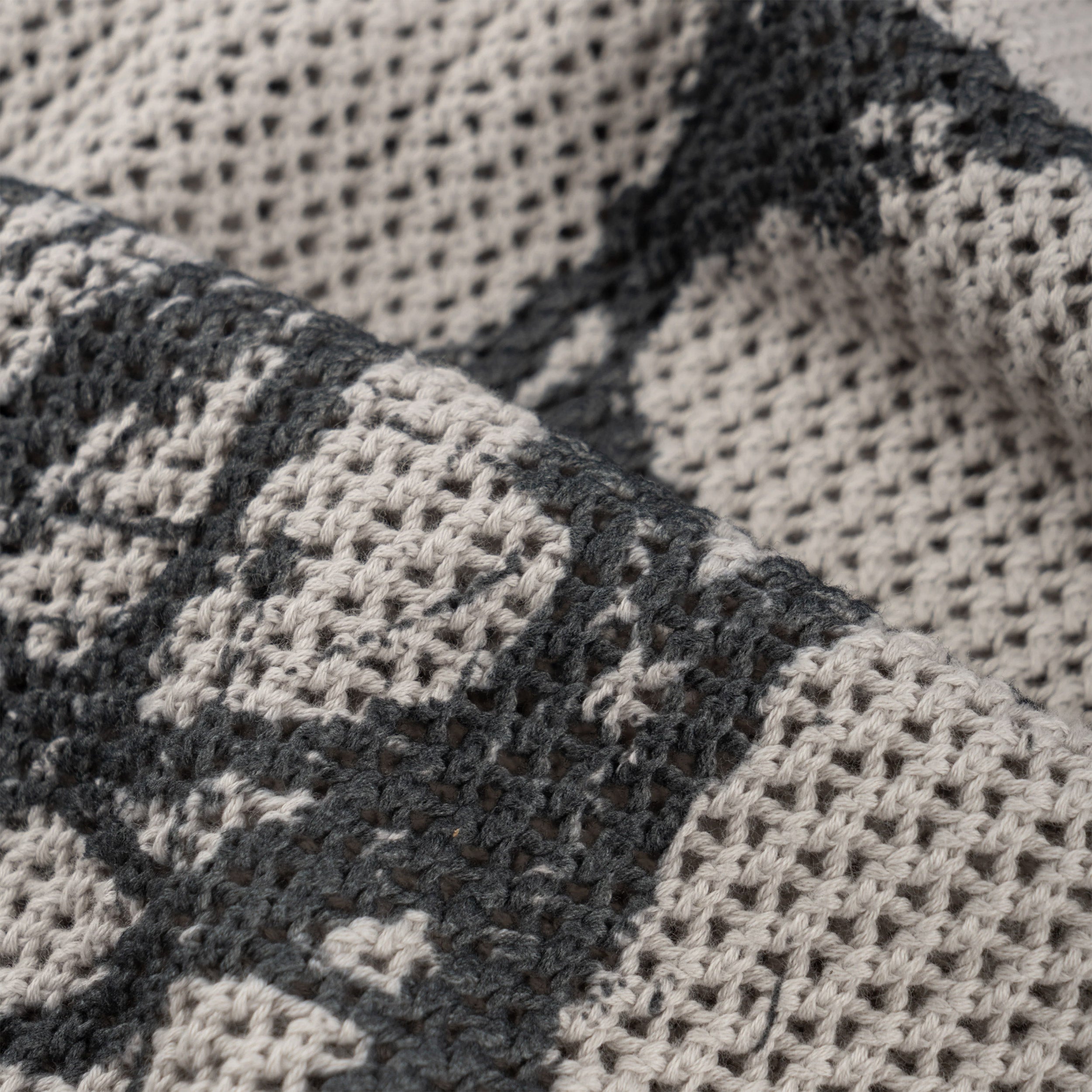 Welcome X Elden Ring Rune Loose Gauge Knit Sweater Grey