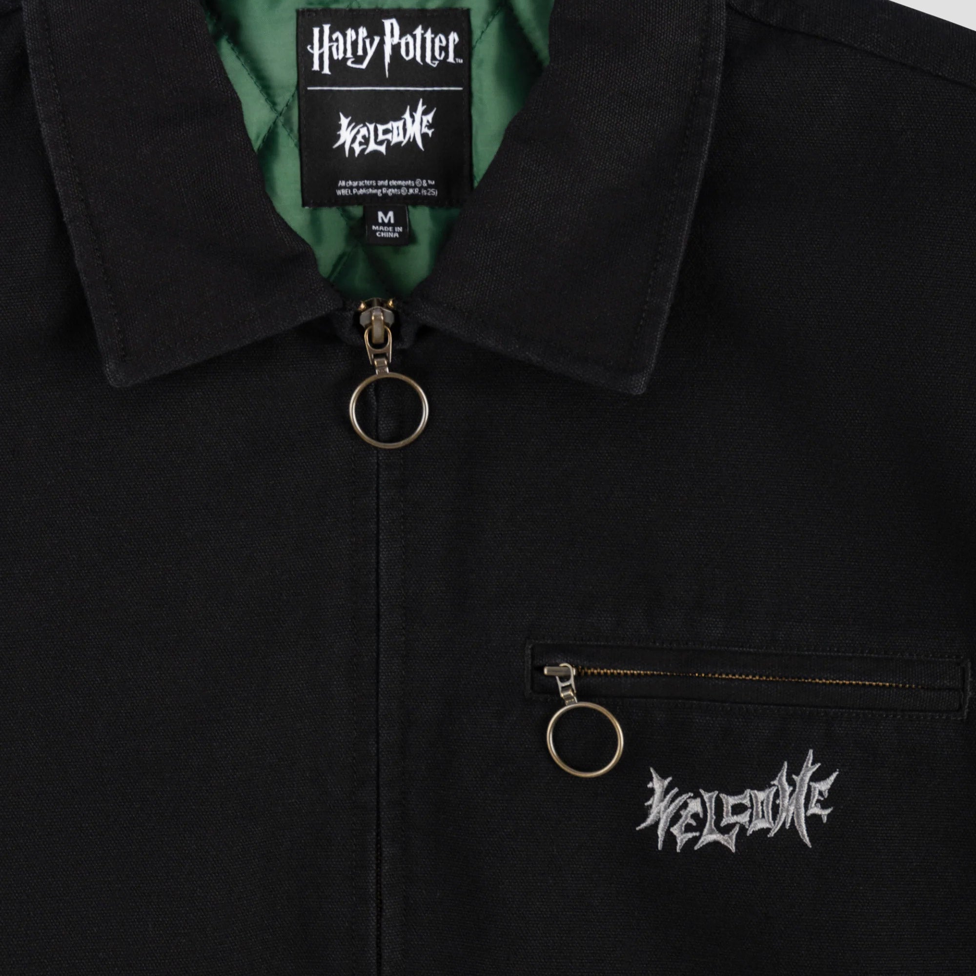 Welcome X Harry Potter Morsmordre Jacket Black