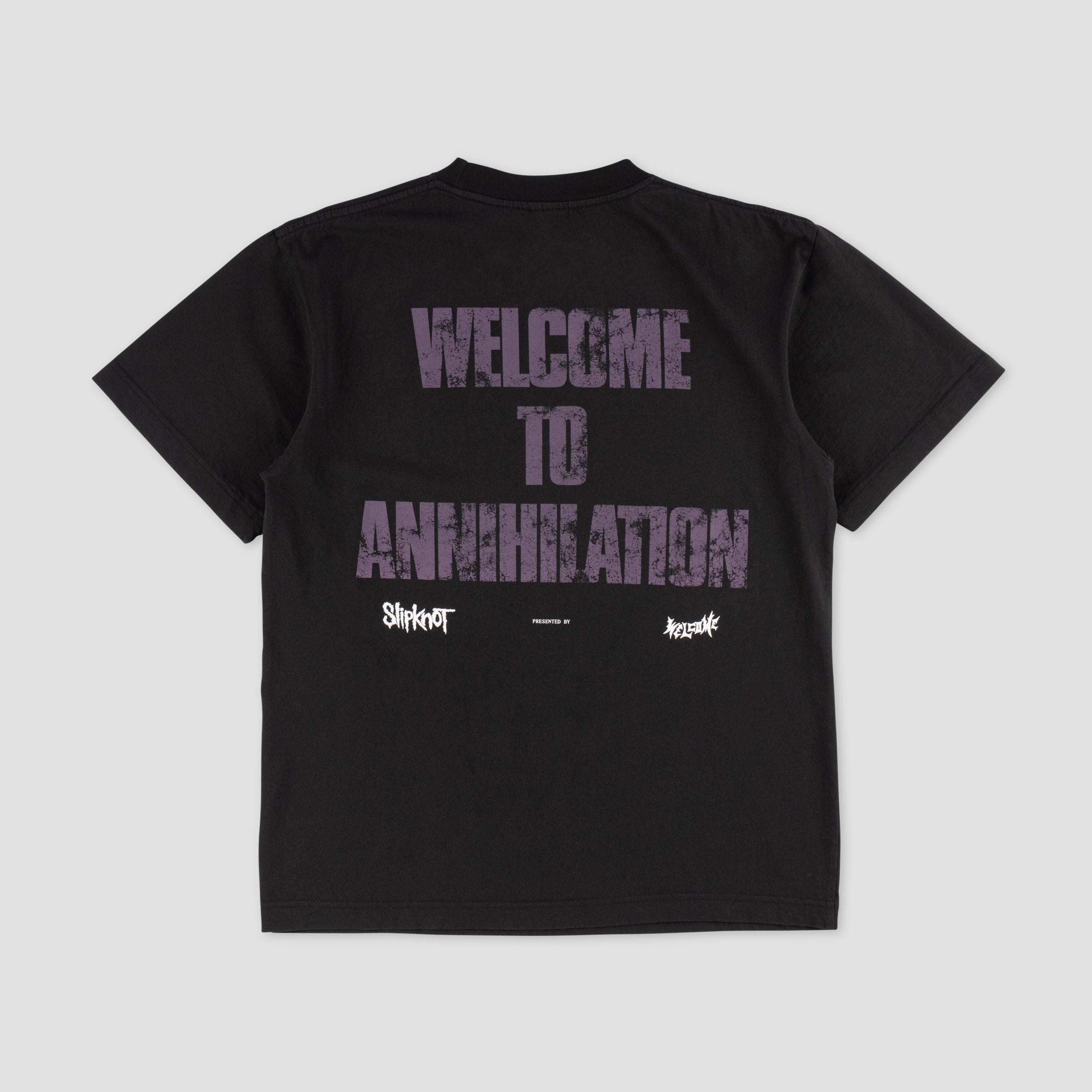 Welcome X Slipknot Annihilation T-Shirt Black
