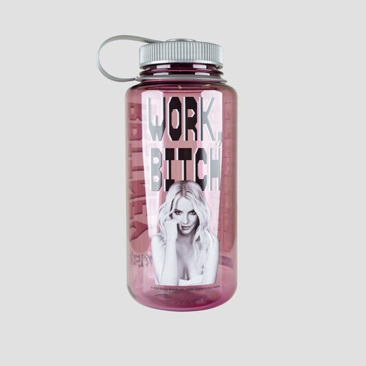 Welcome X Britney Work Bitch Nalgene Bottle Pink