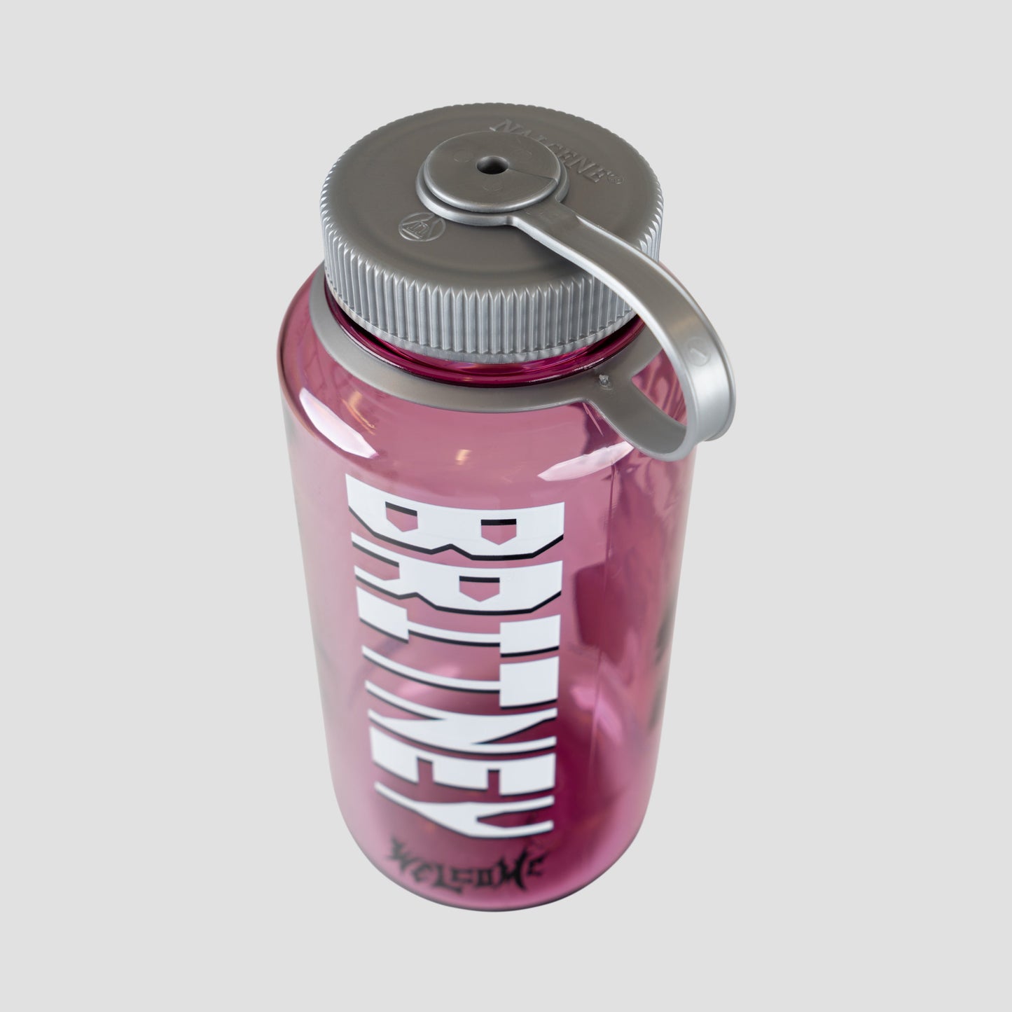 Welcome X Britney Work Bitch Nalgene Bottle Pink