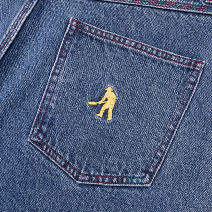 Passport Denim Workers Club Jean R41 Washed Dark Indigo