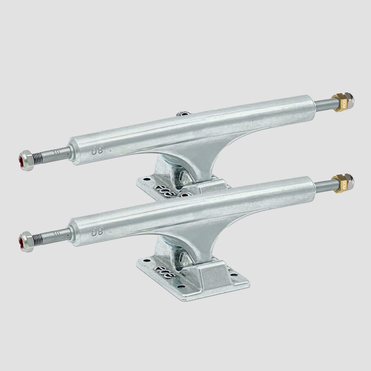 ACE AF1 Hollow 80 Skateboard Truck Polished Silver (Pair)