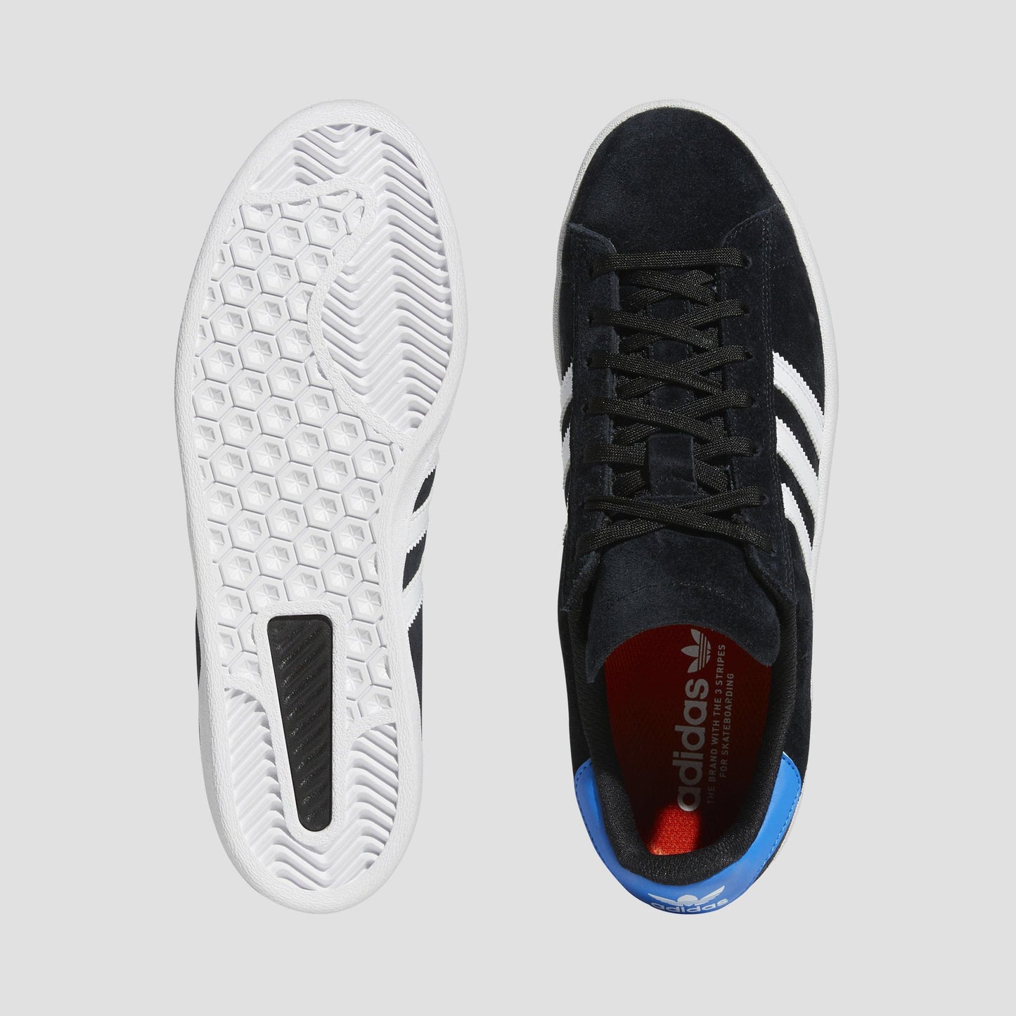 adidas Campus ADV Skate Shoes Core Black / Footwear White / Core Black