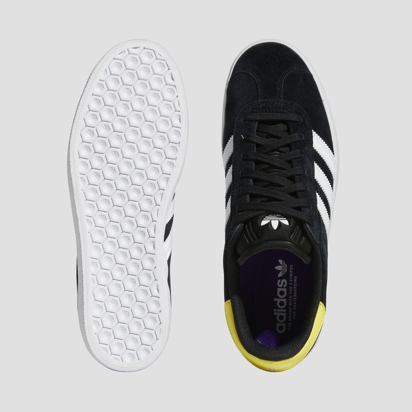 adidas Gazelle ADV Skate Shoes Core Black / Footwear White / Core Black