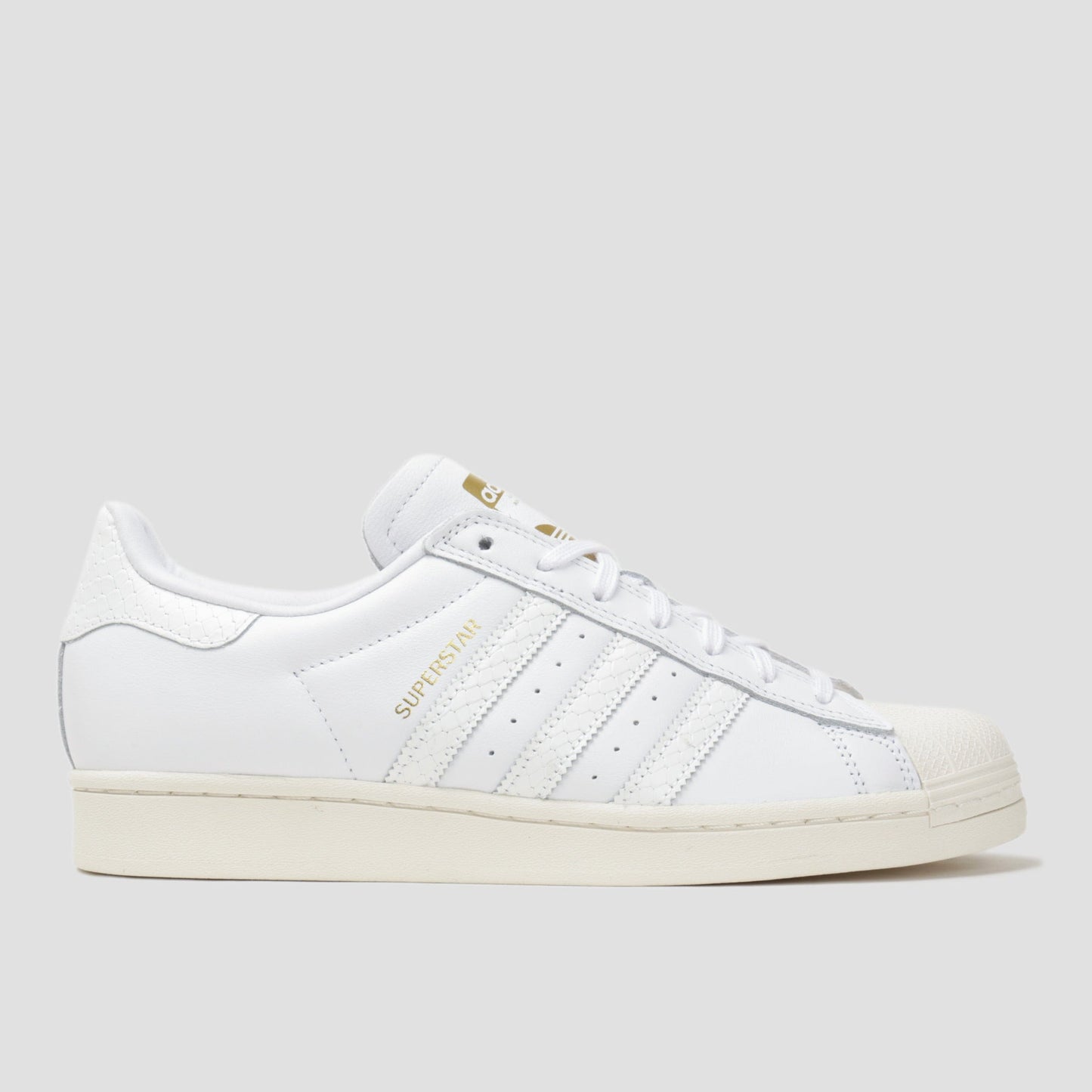 adidas Superstar Adv Skate Shoes Footwear White / Footwear White / Gold Metallic