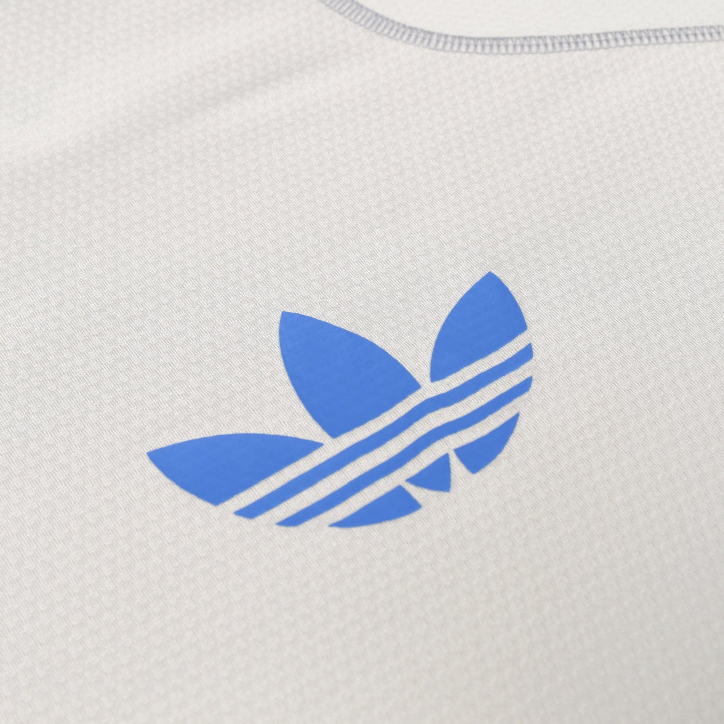 adidas X Pop Trading Tech T-Shirt Bliss / Wonder White / Grey