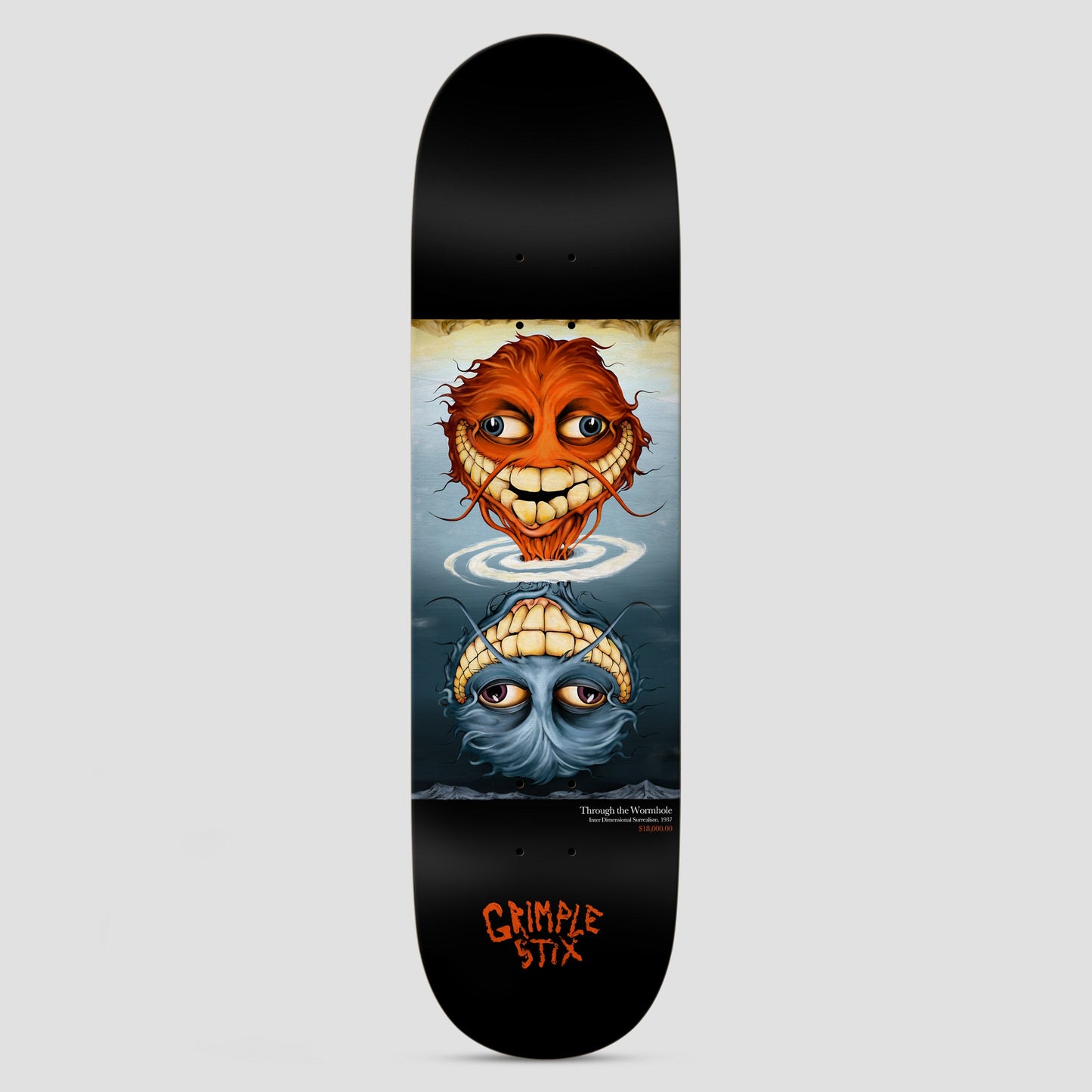 Anti Hero 8.5 Grimplestix Fine Art Team Multi Skateboard Deck