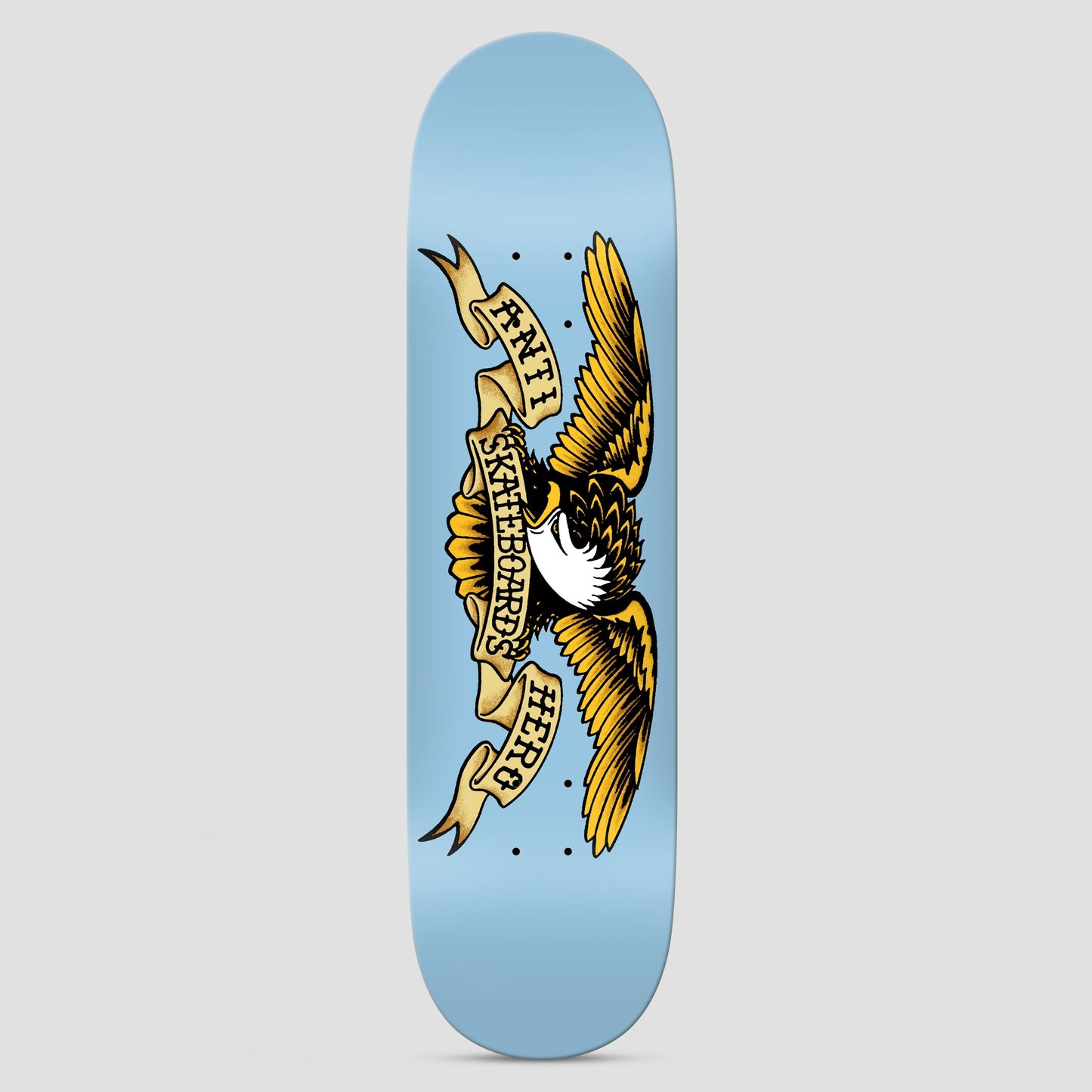 Anti Hero 8.28 Classic Eagle Skateboard Deck Light Blue