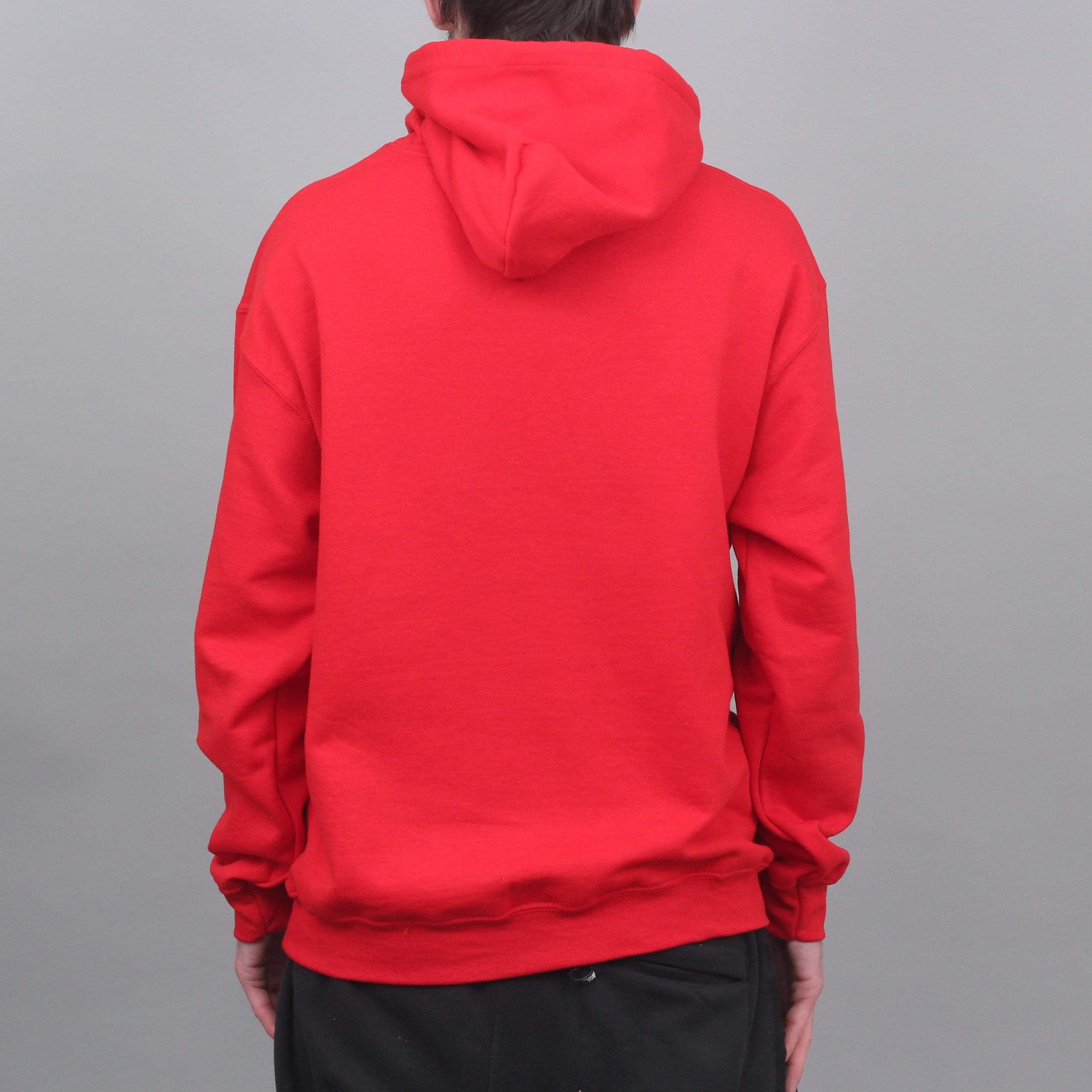 Alcohol Blanket Logo Hood Red