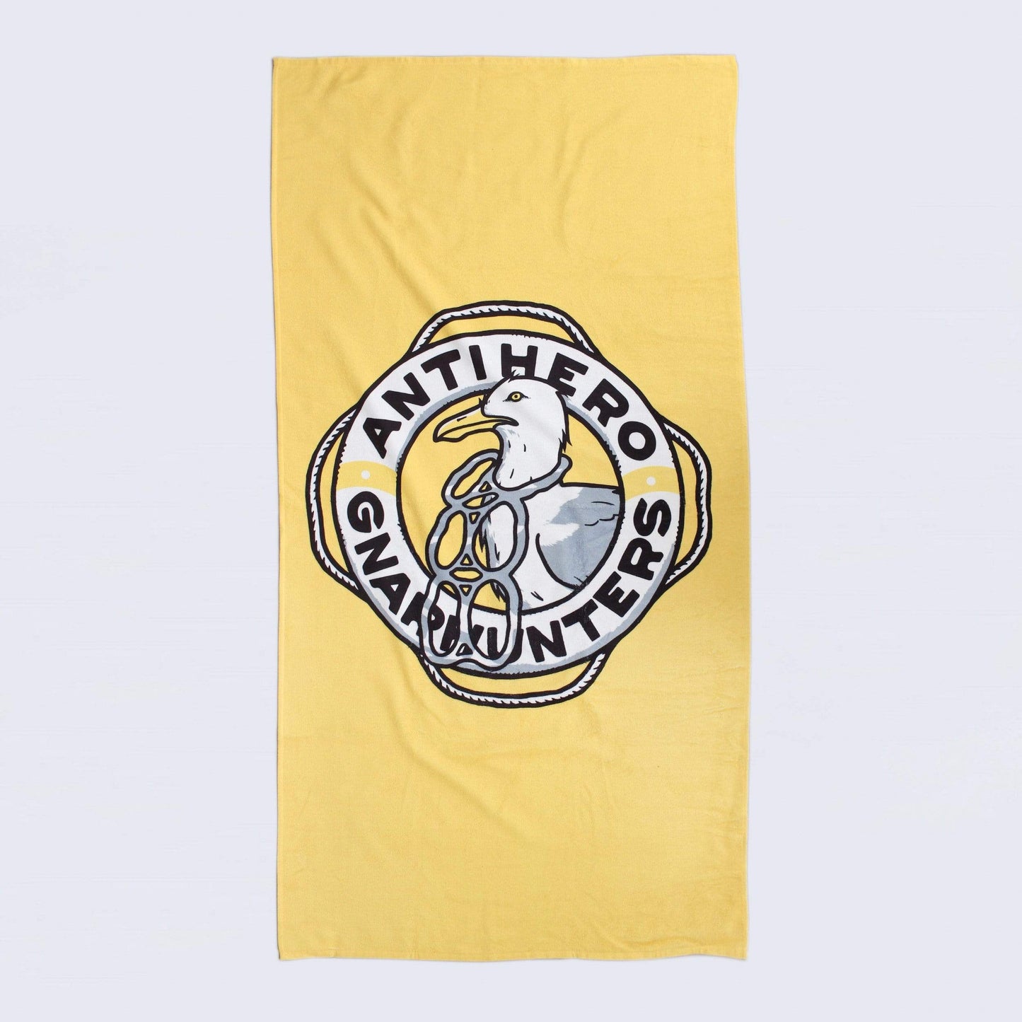 Anti Hero X Gnarhunters Towel Yellow