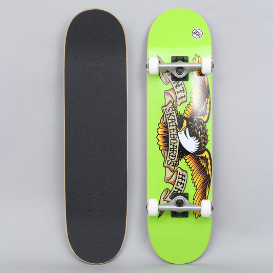 Anti Hero 8.0 Classic Eagle Large Complete Skateboard Green