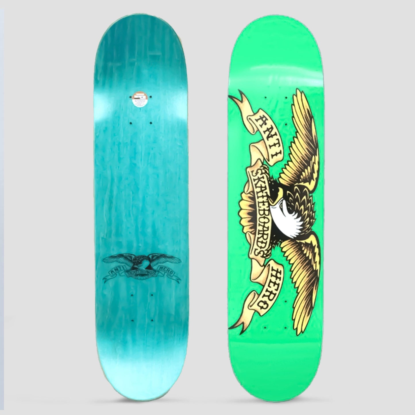 Anti Hero 7.81 Classic Eagle Medium Skateboard Deck Green