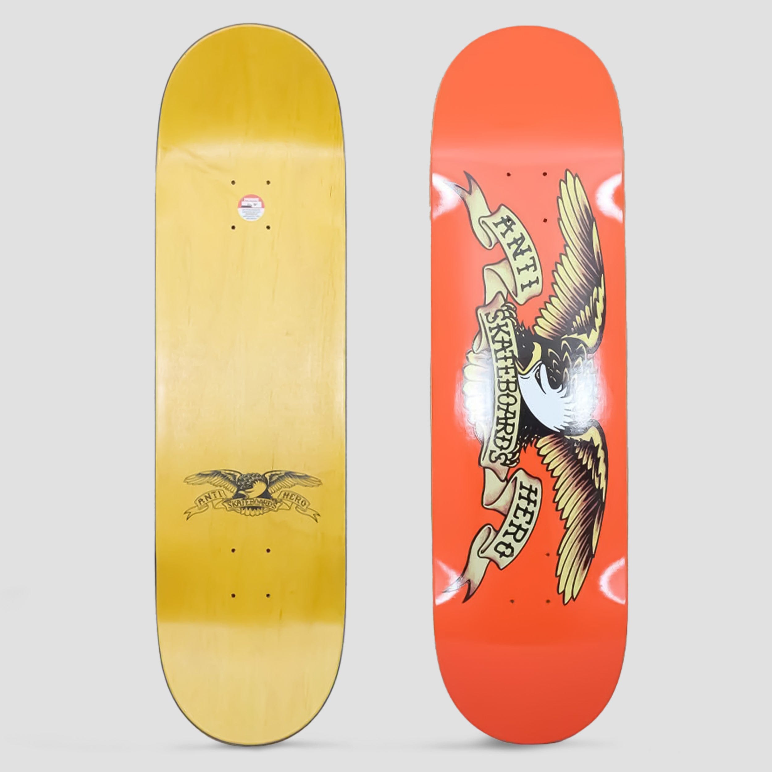 Anti Hero 9.00 Classic Eagle Skateboard Deck Orange