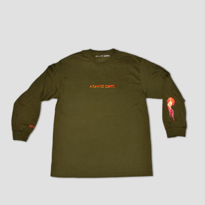 Atlantic Drift Long Sleeve T-Shirt Olive