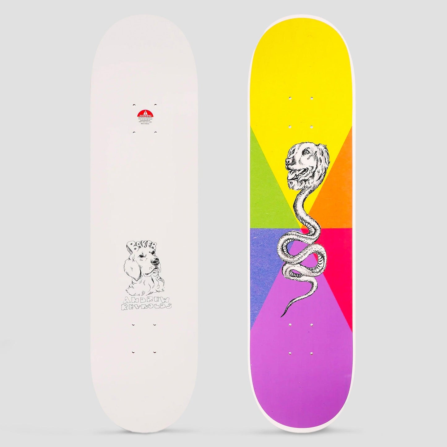 Baker 8.5 Andrew Reynolds Frenz Skateboard Deck