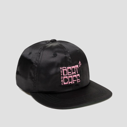 HUF Beat Cafe 6 Panel Cap Black