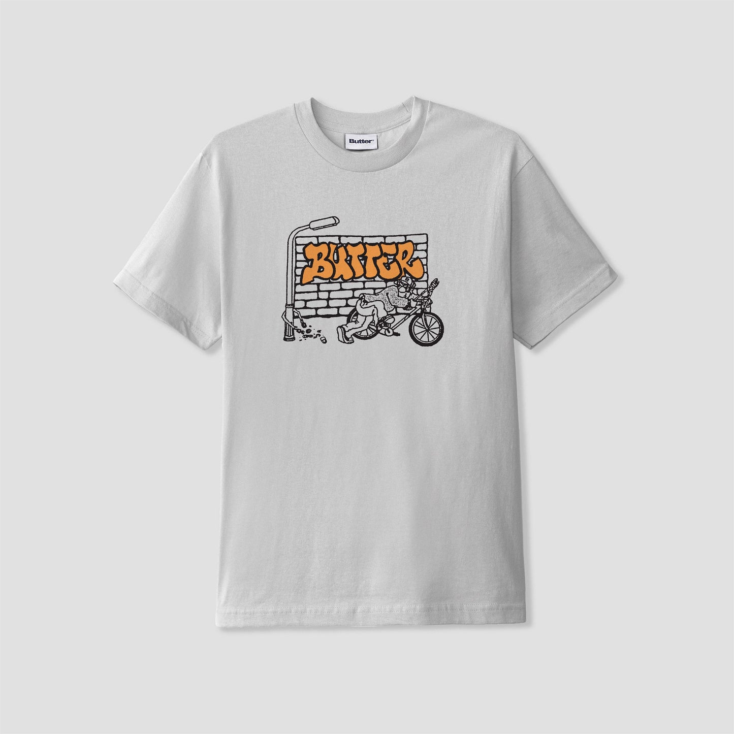 Butter Goods Bike T-Shirt Cement