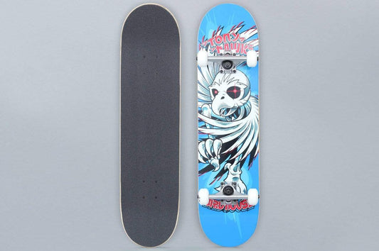 Birdhouse 7.75 Stage 1 Hawk Spiral Complete Skateboard Blue