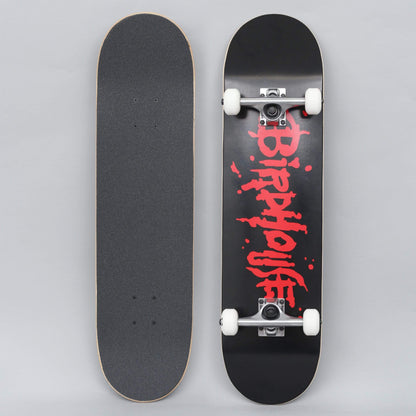 Birdhouse 8.0 Stage 1 Blood Logo Complete Skateboard Black / Red