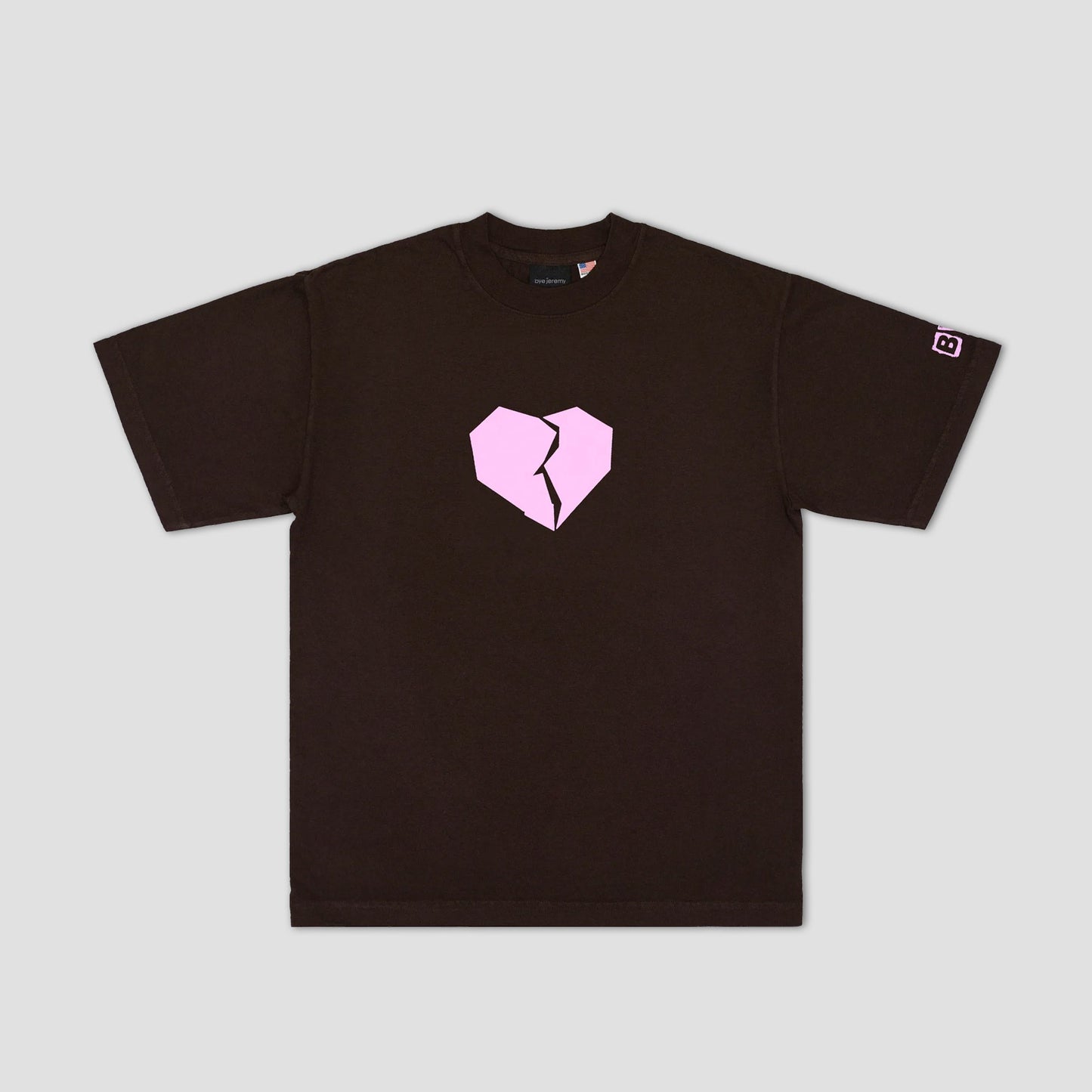 Bye Jeremy Brokenheart T-Shirt Brown