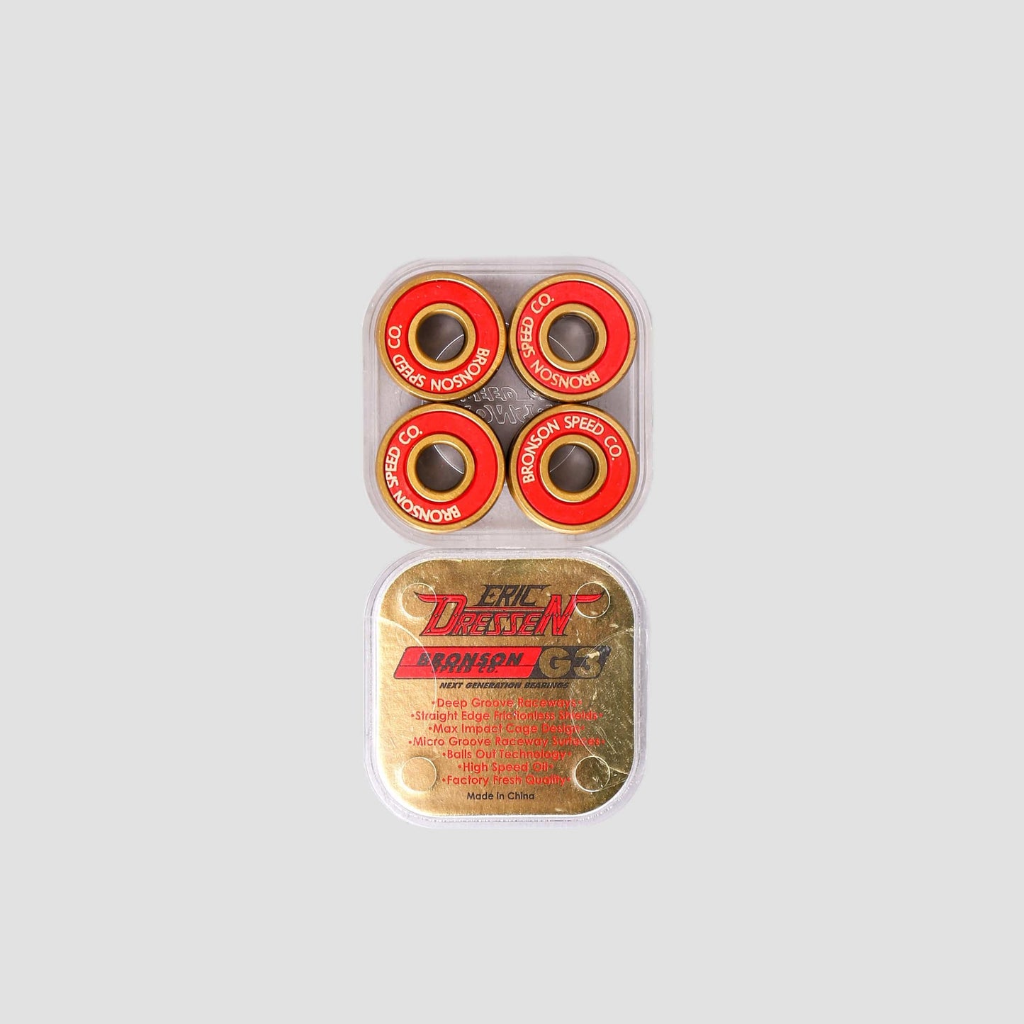 Bronson Eric Dressen Pro G3 Bearings Gold